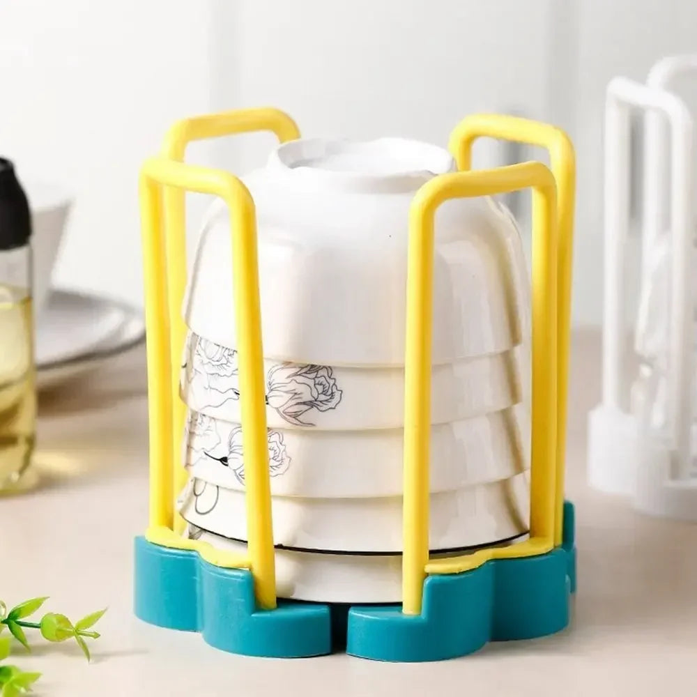 Expandable Dish Drying Rack for Efficient Kitchen Storage