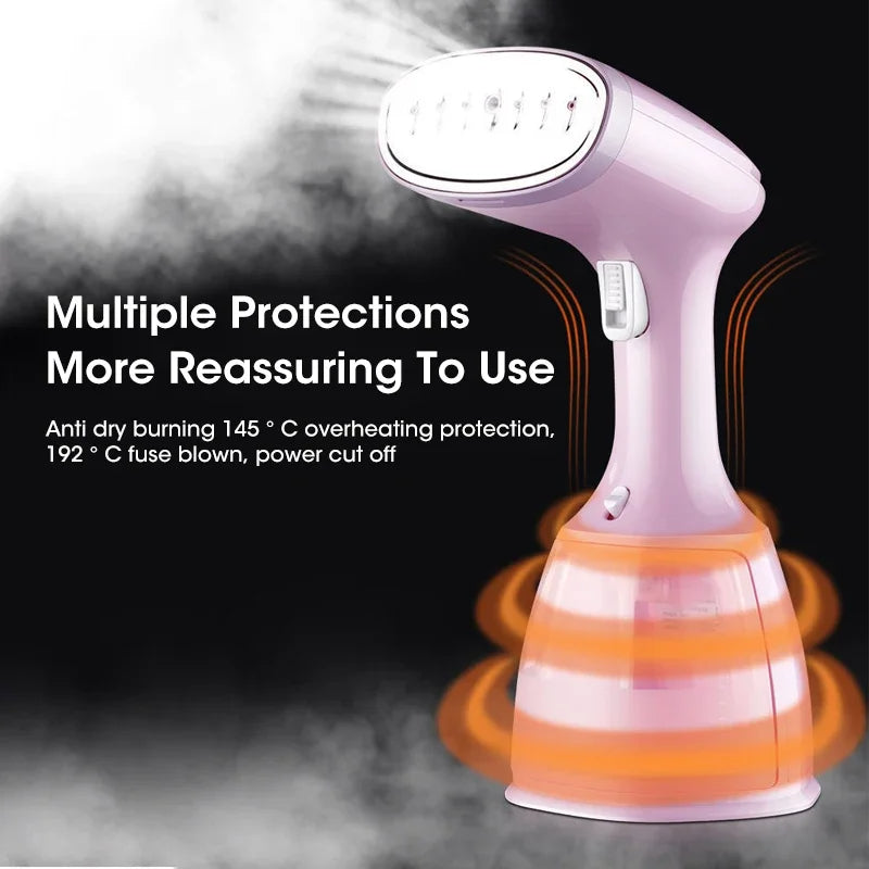 Portable Power Steamer for Effortless Garment Care