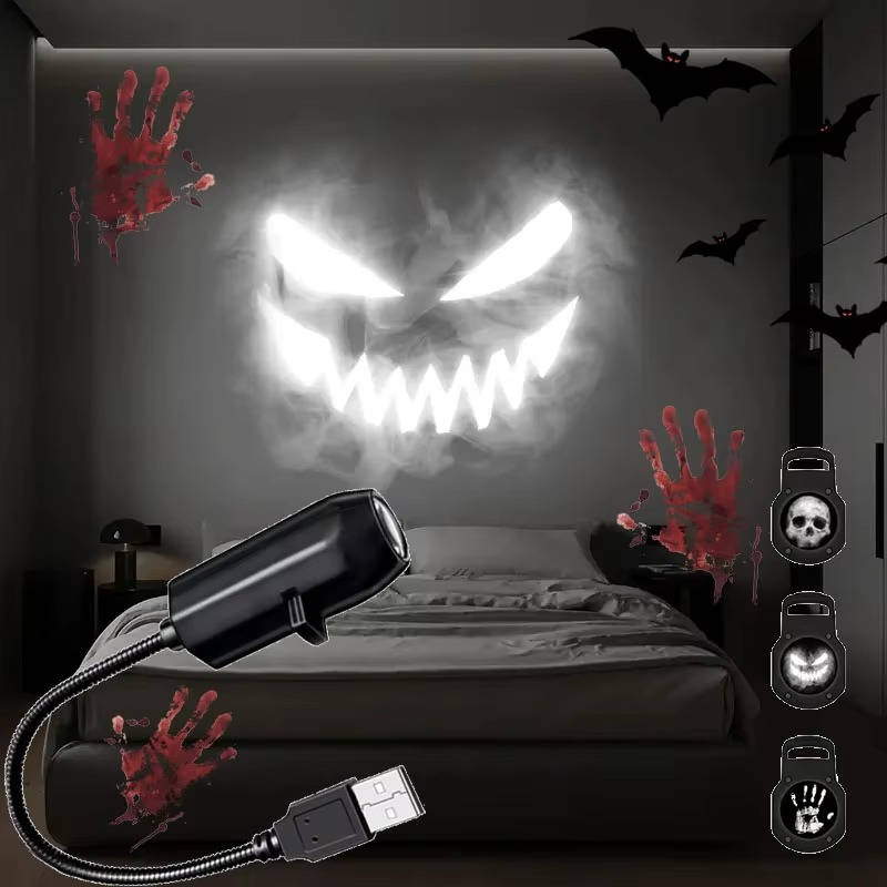 Spookify Your Space: Magical Halloween Light Projector
