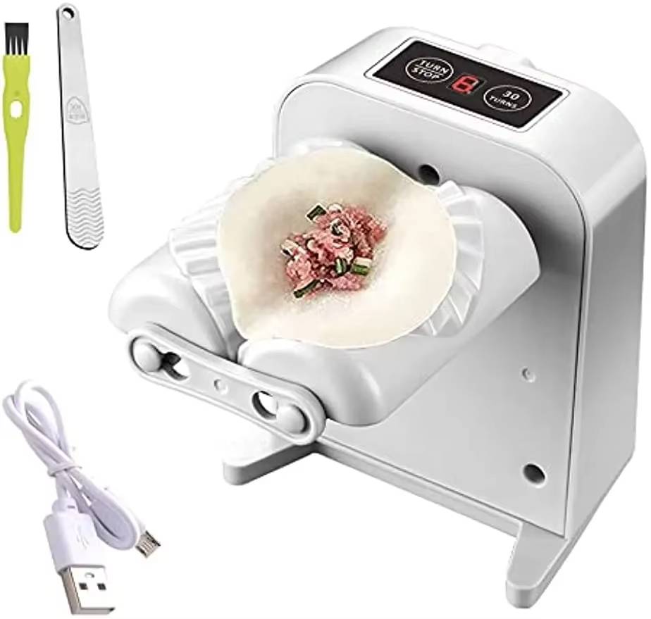 Effortless Dumpling Creator with Automated Folding