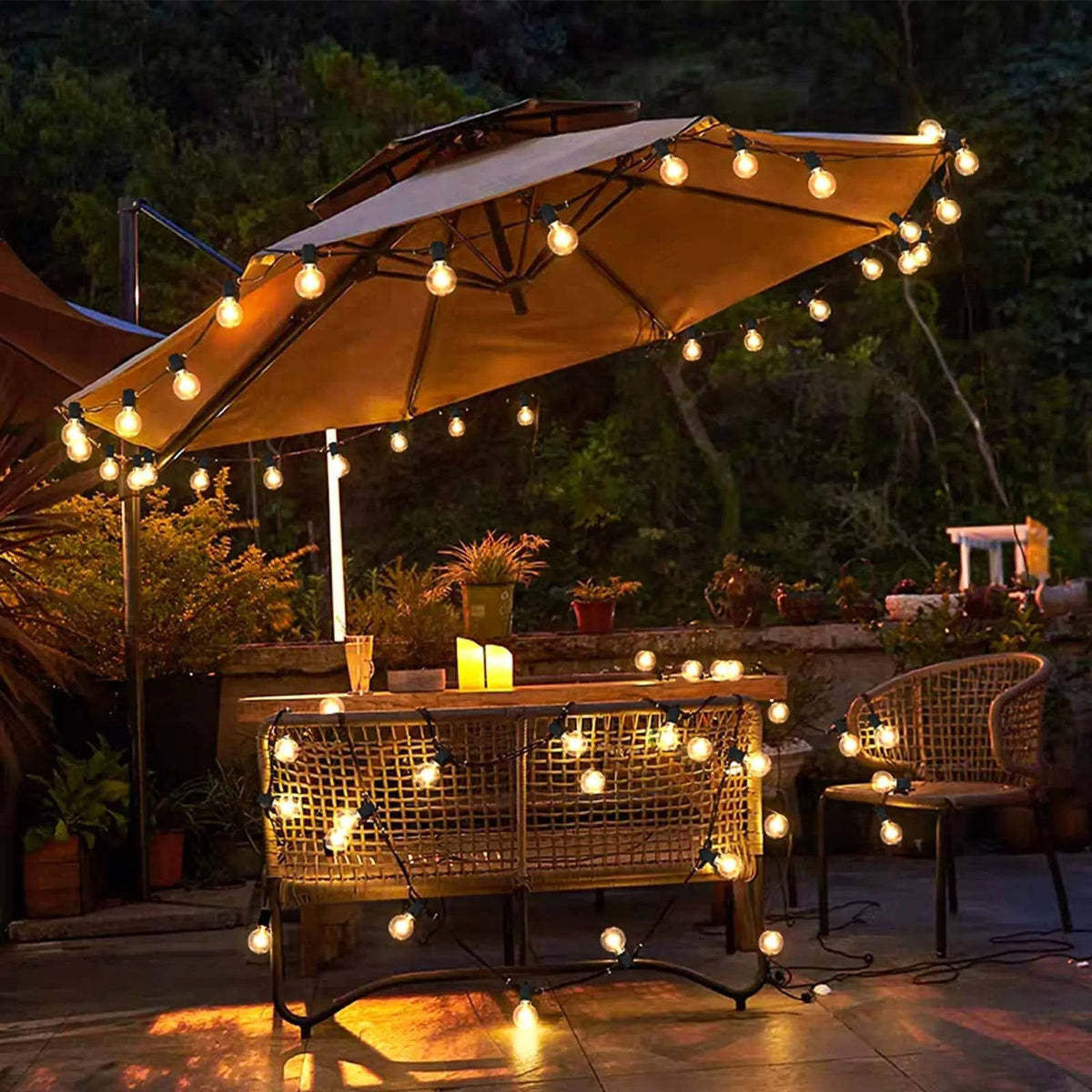 Brighten Your Outdoors with Inviting String Lights