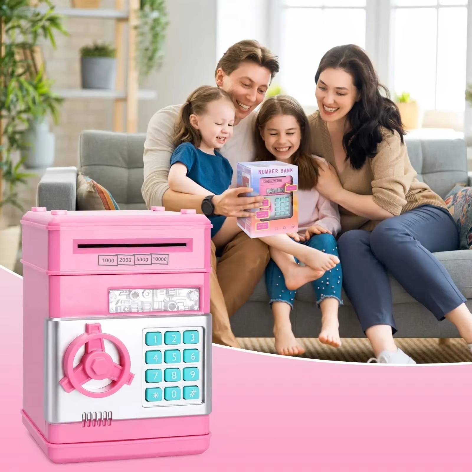 Interactive Savings Vault for Children