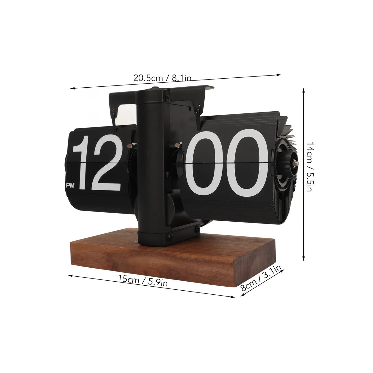 Classic Flip Clock for Stylish Home and Office Decor