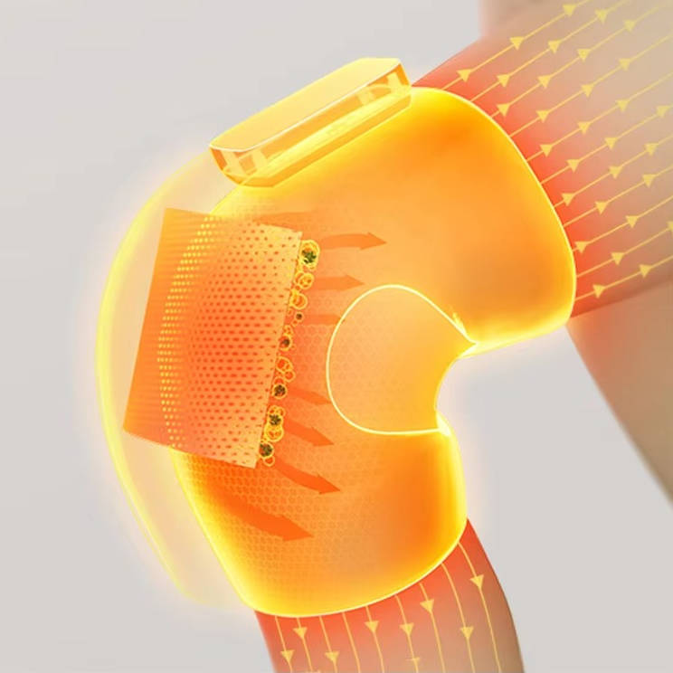 Wireless Knee Comfort Device with Soothing Heat & Vibration