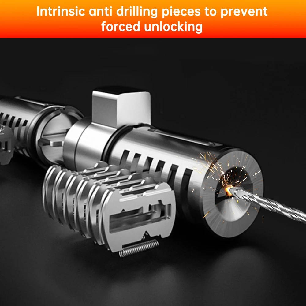 SecureRide Disc Lock with Alarm System