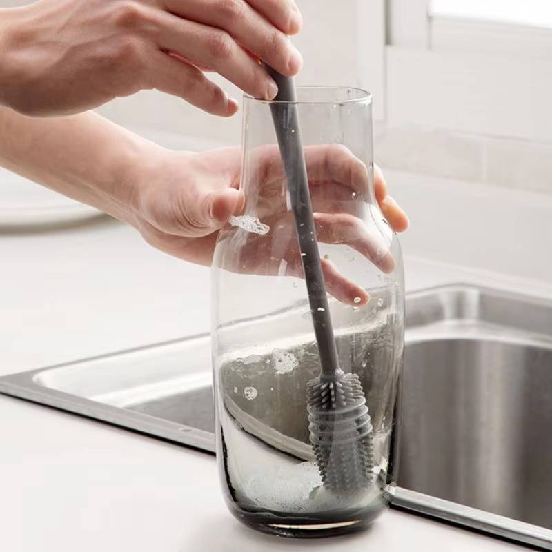 Ultimate Bottle Scrubber with Flexible Reach