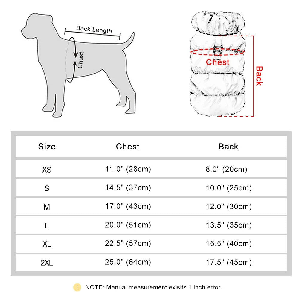 Cozy Winter Coat for Small to Medium Dogs