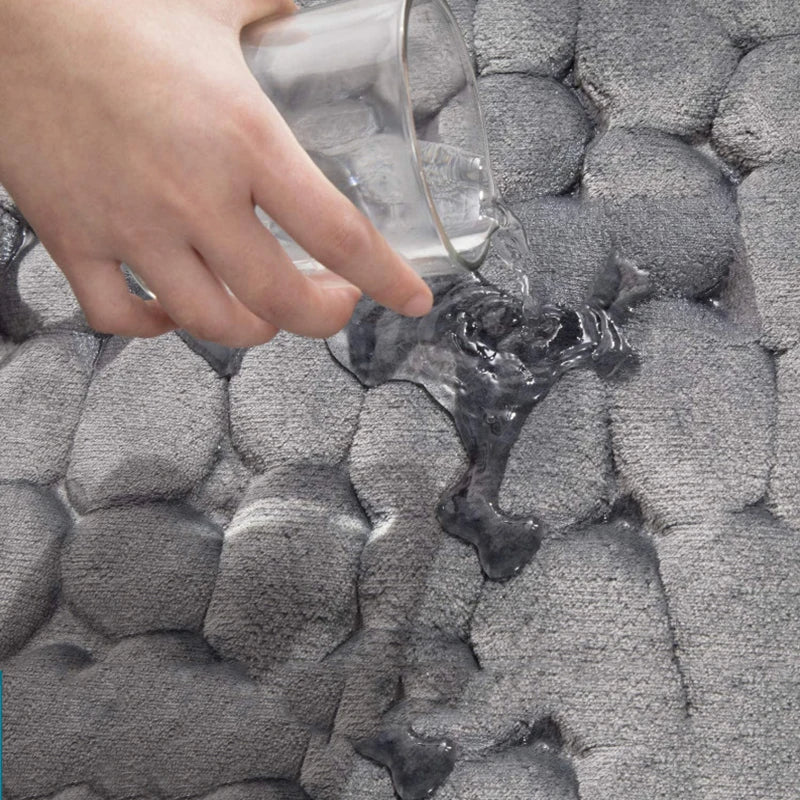 Luxury Plush Memory Foam Bathroom Comfort Mat