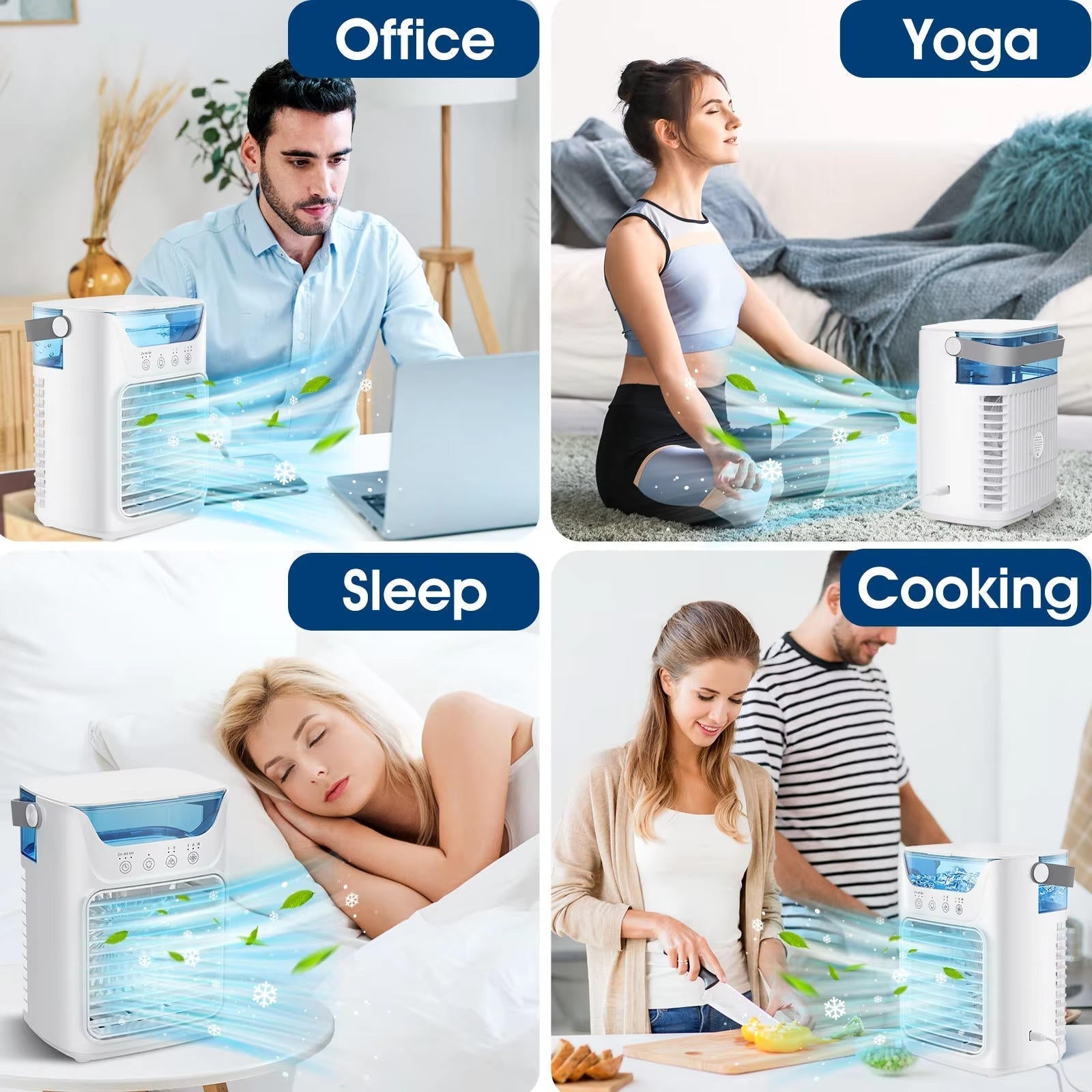 Compact Breeze Chiller with Remote Control