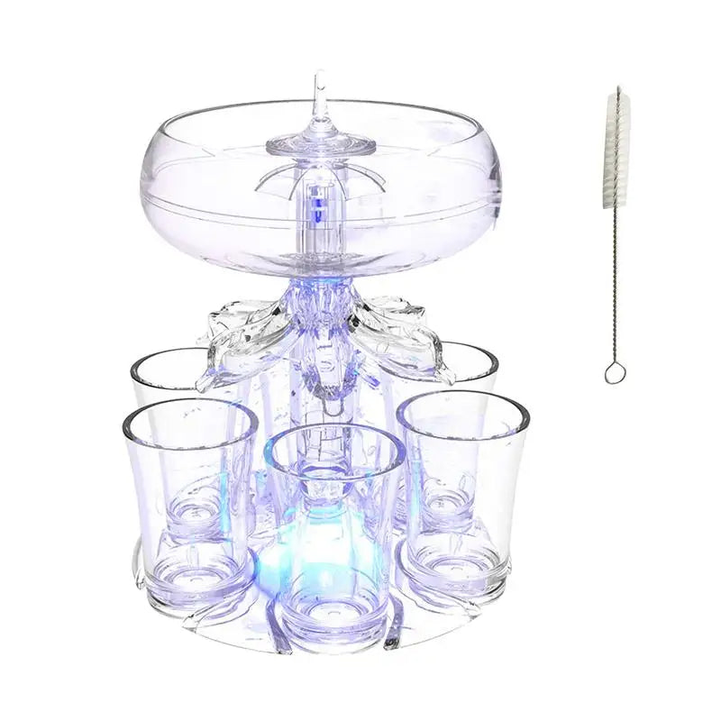 Sleek 6-Serving Beverage Dispenser for Effortless Entertaining