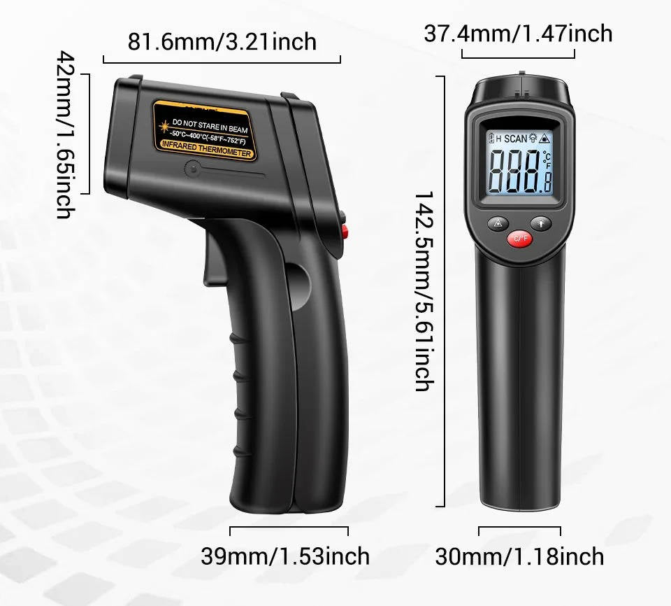 Precision Infrared Temperature Gun for Effortless Cooking