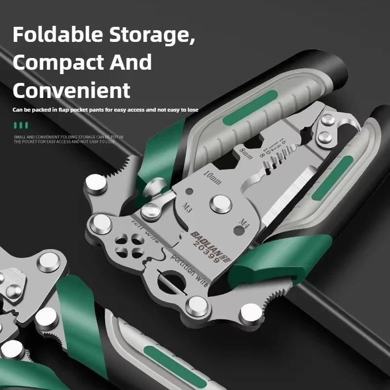 18-in-1 Precision Wire Stripper and Tool Set
