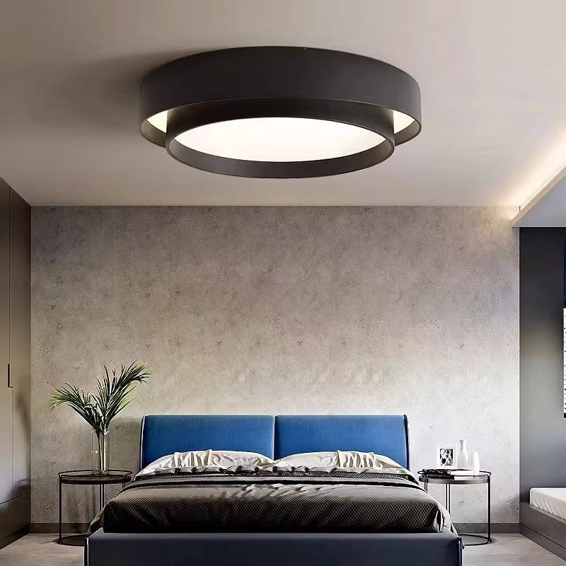 Sleek LED Ceiling Fixture for Effortless Ambiance