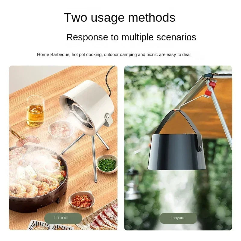 Compact Kitchen Exhaust Fan - Efficient & Portable Solution