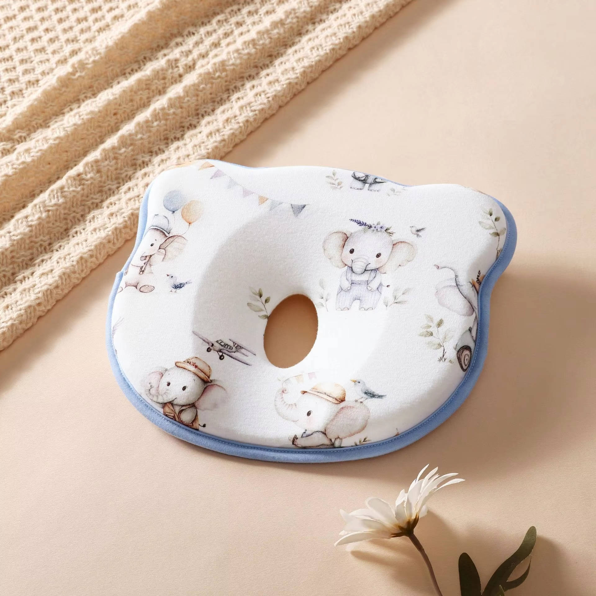 Baby Comfort Cushion - Flat Head Prevention & Moisture Control