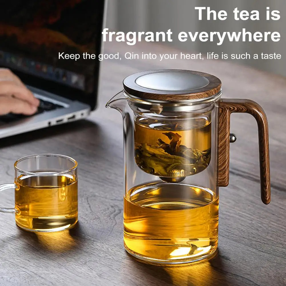 Elegant Glass Teapot with Infuser for Perfect Brewing