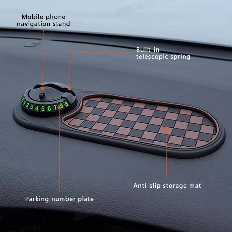 Versatile Dashboard Phone Mount for Safe Driving