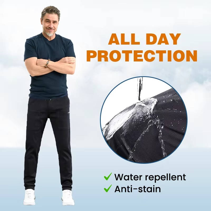Men's FlexFit Utility Pants with Multiple Pockets