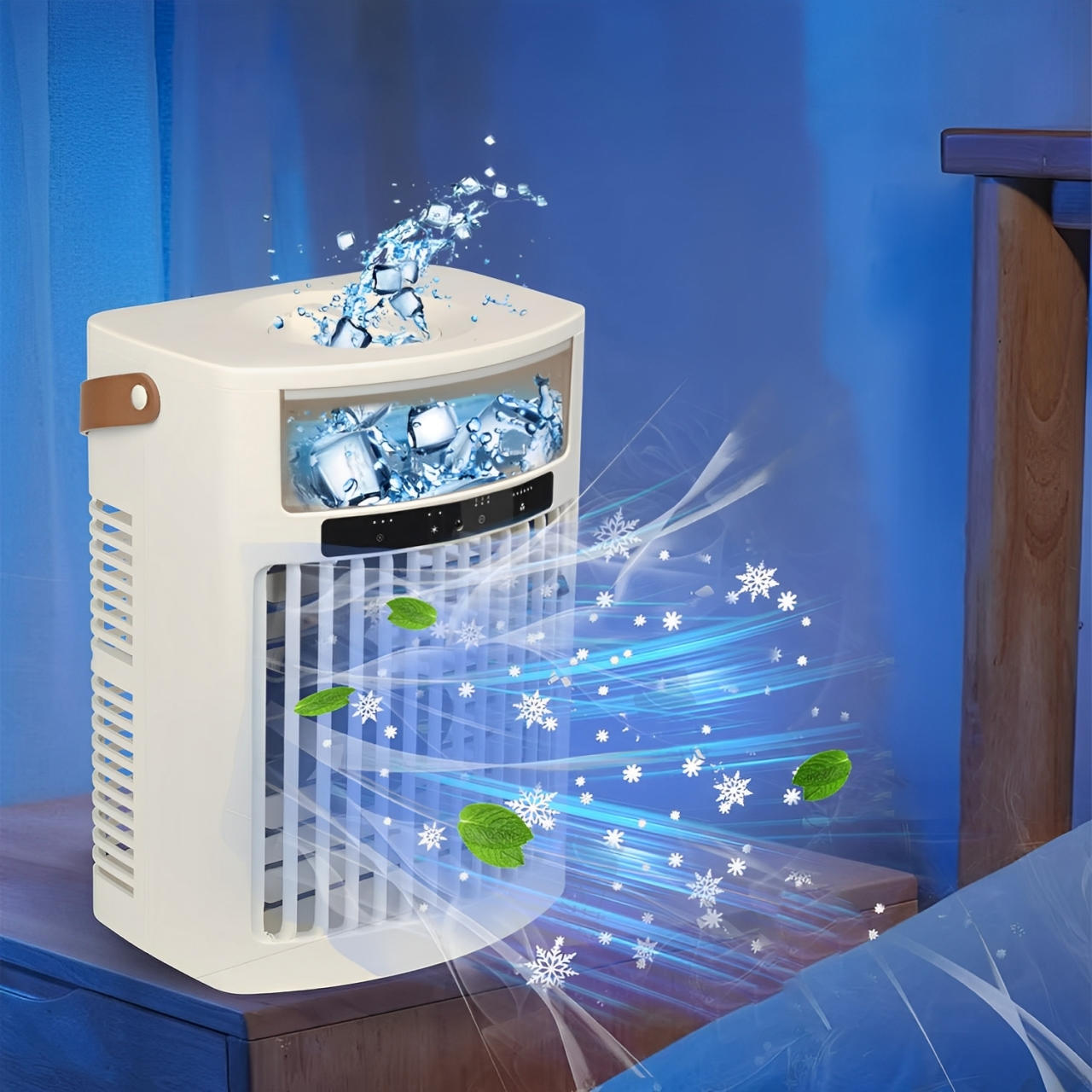 Compact Personal Air Cooler with Advanced Mist Technology