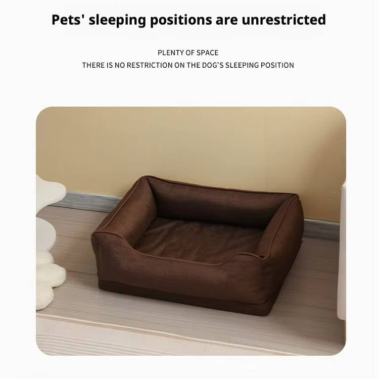Secure Comfort Car Dog Bed for Back Seat Travel