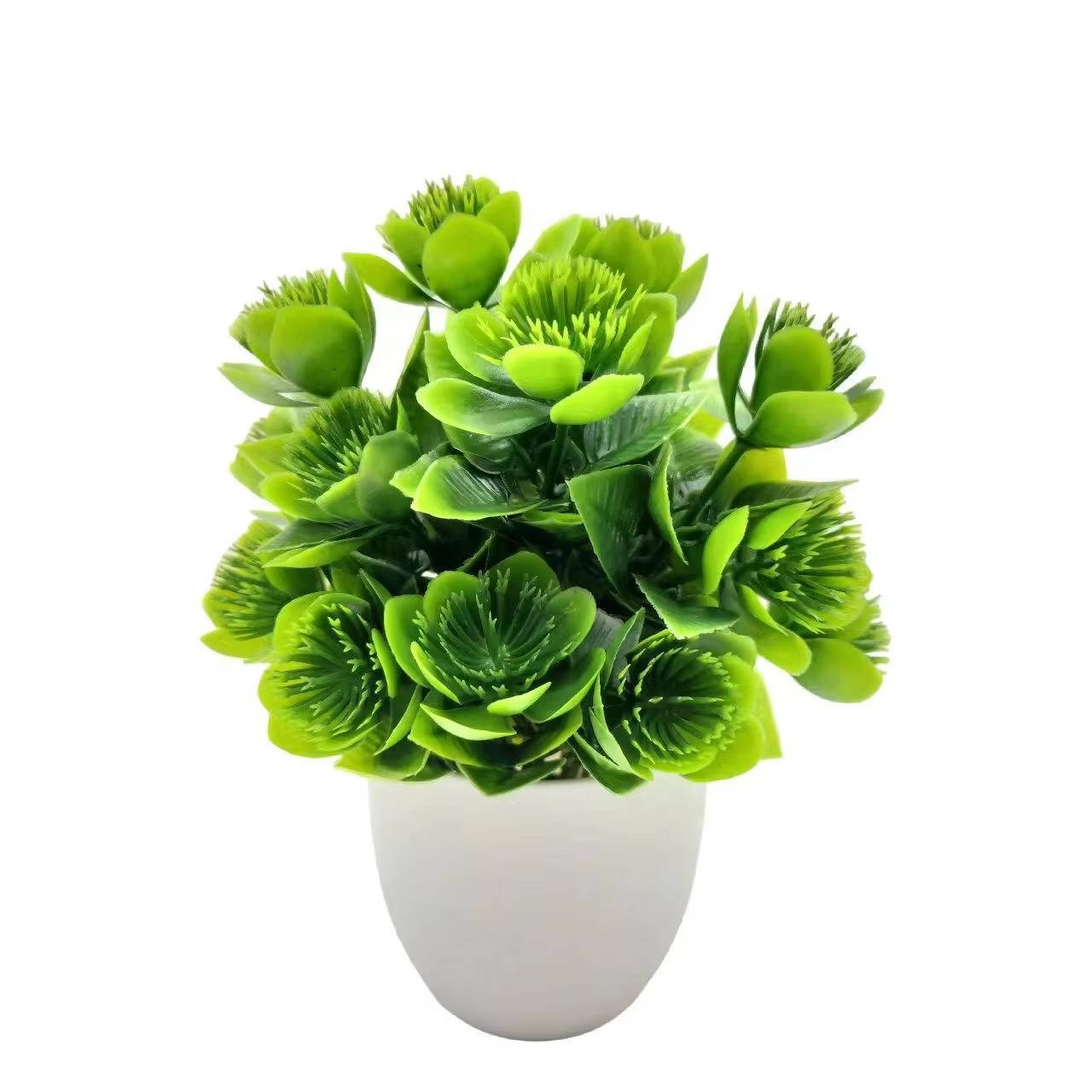 Lifelike Potted Greenery for Effortless Decor