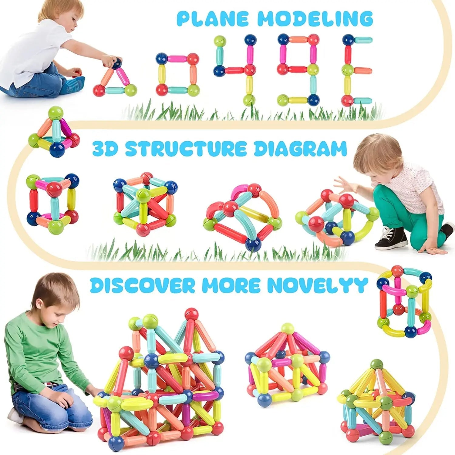 Creative Magnetic Construction Set | Engaging Educational Toys