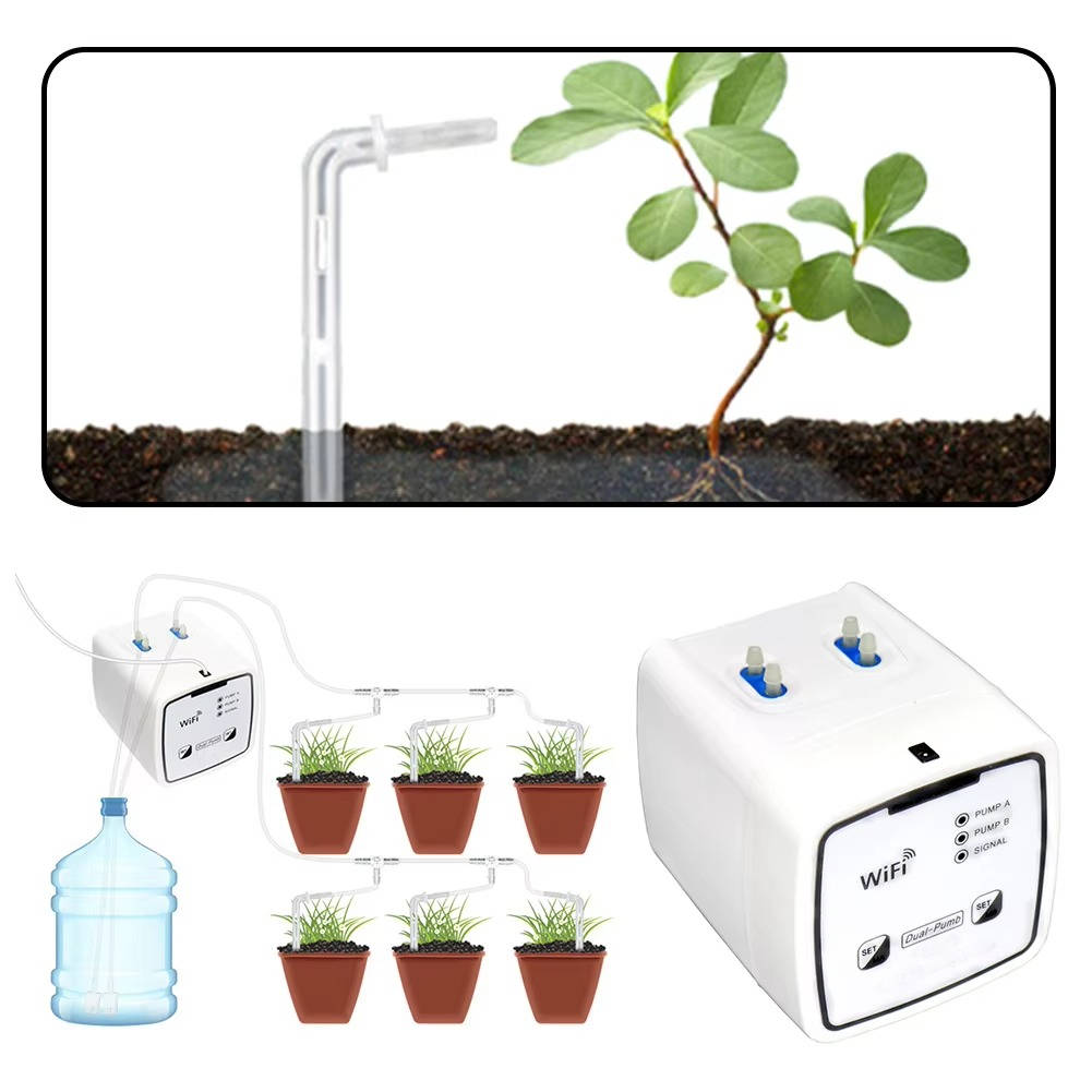 SmartPlant Pro: WiFi-Enabled Automatic Watering System for 20 Pots