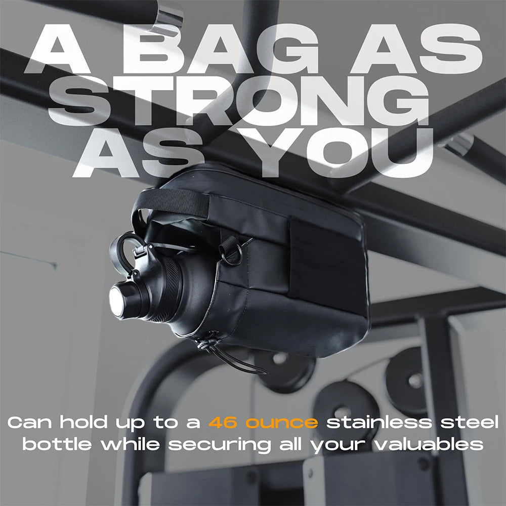 Sleek Hydration Carrier with Magnetic Attachment System