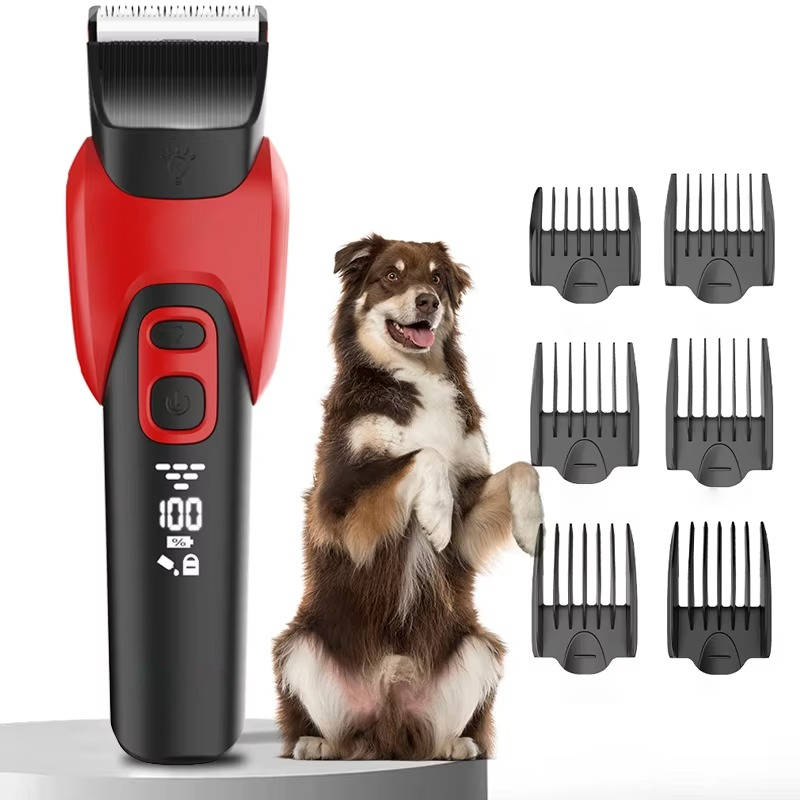 WhisperSilent Pet Grooming Clipper for Stress-Free Styling