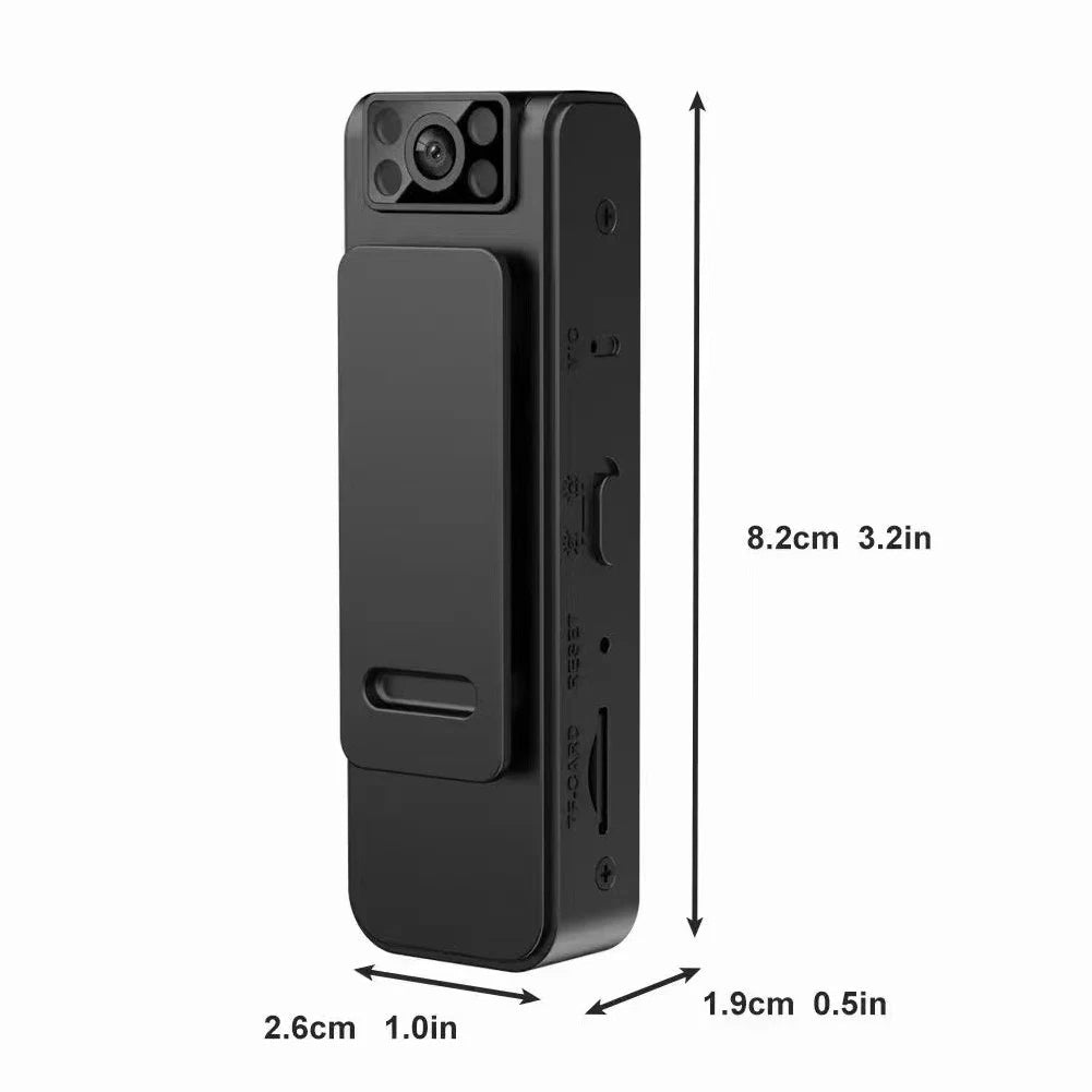 Compact HD Security Camera with Night Vision