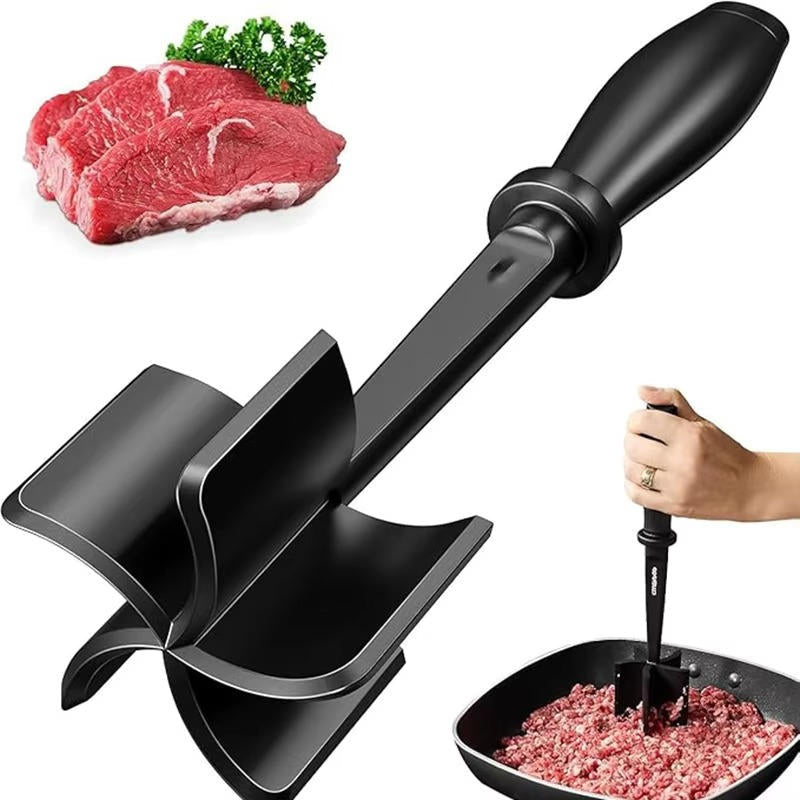 Versatile Meat Smasher with High-Heat Resilience