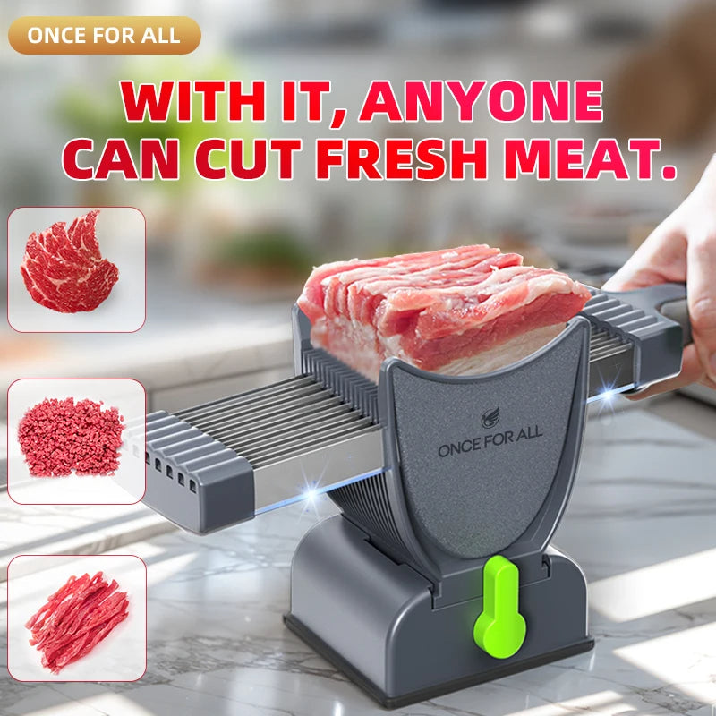 Precision Manual Slicer for Meat and Vegetables