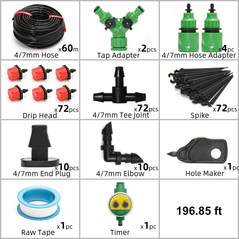 Smart Drip Watering System with Programmable Timer