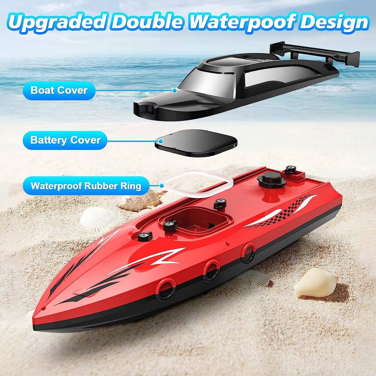 SpeedMaster Aqua Racer - High-Performance RC Boat