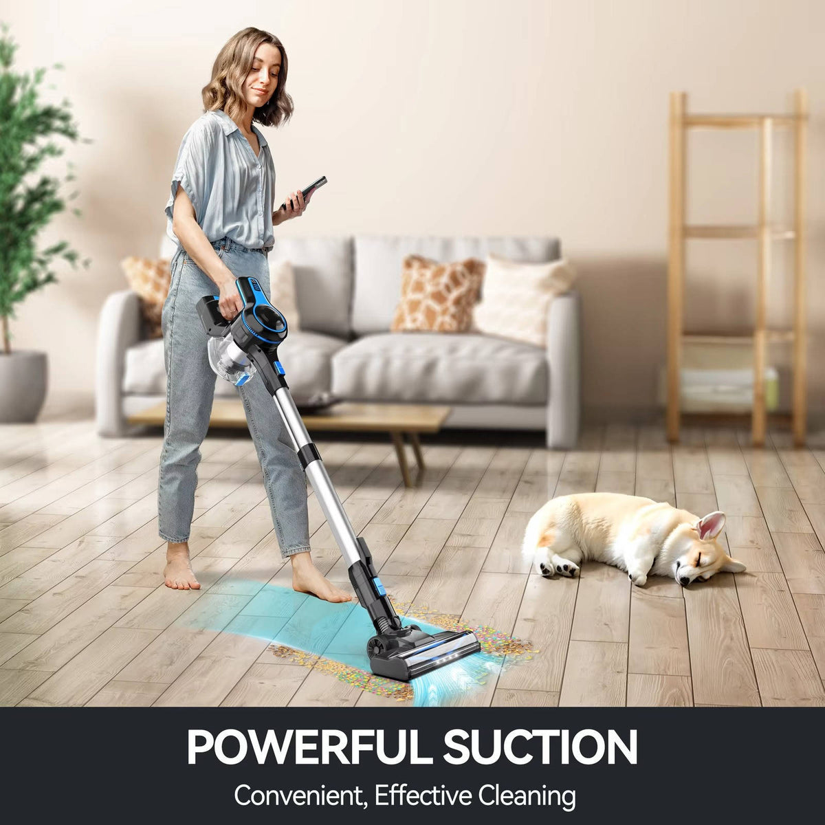 Wireless Home Cleaning Solution with Powerful Suction