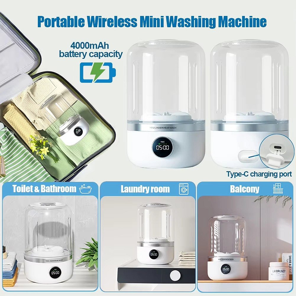 Compact Cordless Laundry Assistant