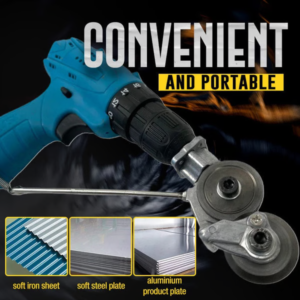 Transform Your Drill into a Powerful Metal Cutting Tool