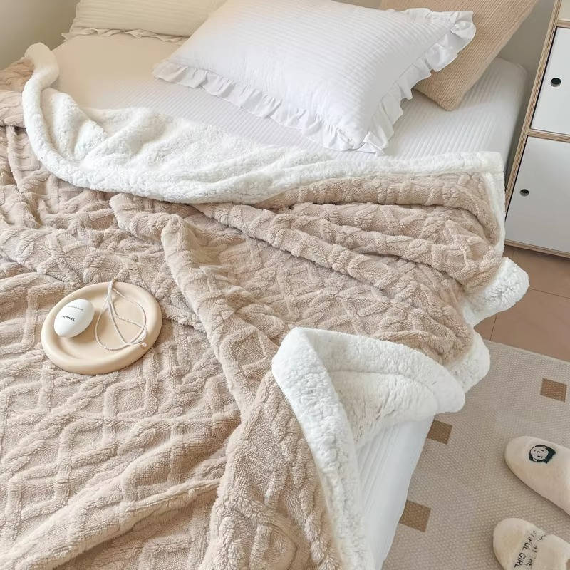 Cozy Comfort Dual-Sided Throw Blanket
