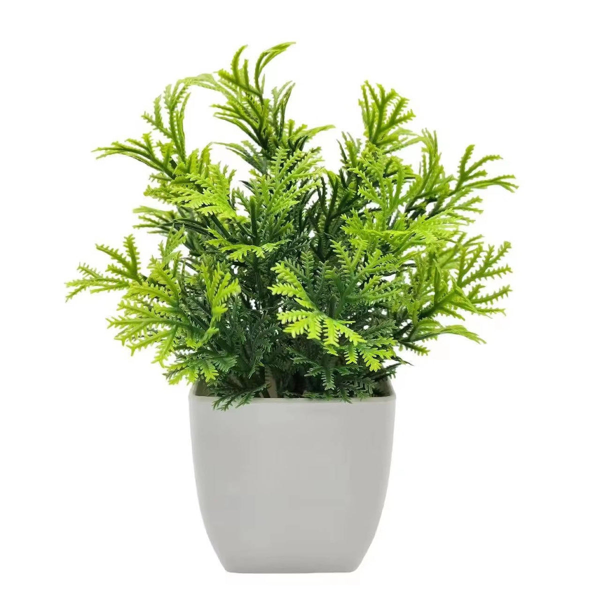 Lifelike Potted Greenery for Effortless Decor