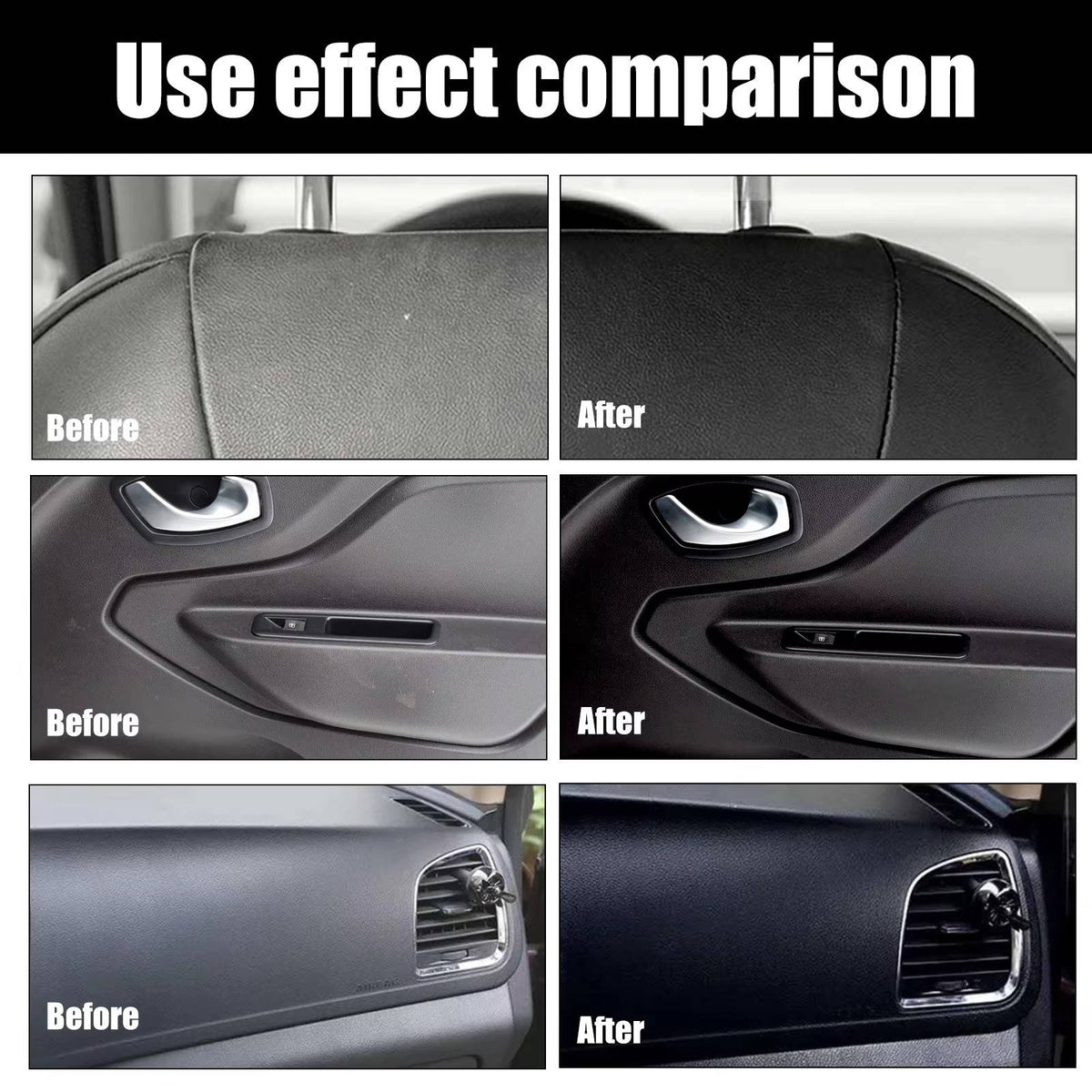 Ultimate Car Interior Care Kit - Set of 3 Bottles