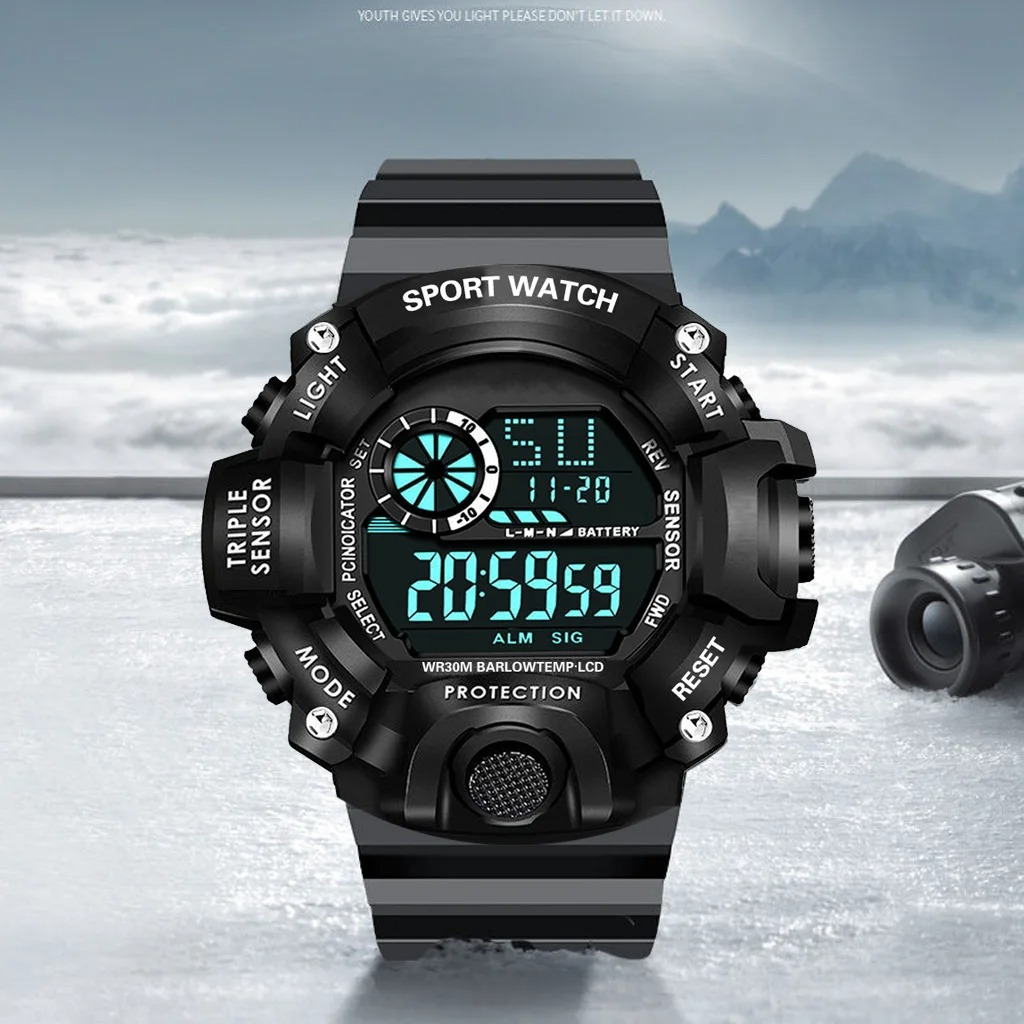 Men's Performance Digital Timepiece