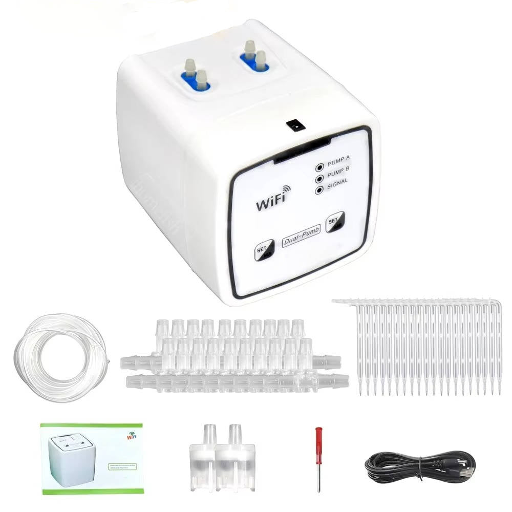 SmartPlant Pro: WiFi-Enabled Automatic Watering System for 20 Pots
