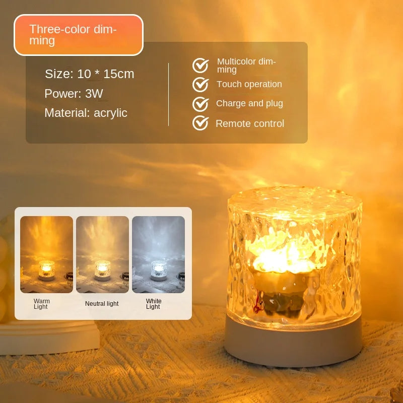 Serene Waterscape Projector Lamp