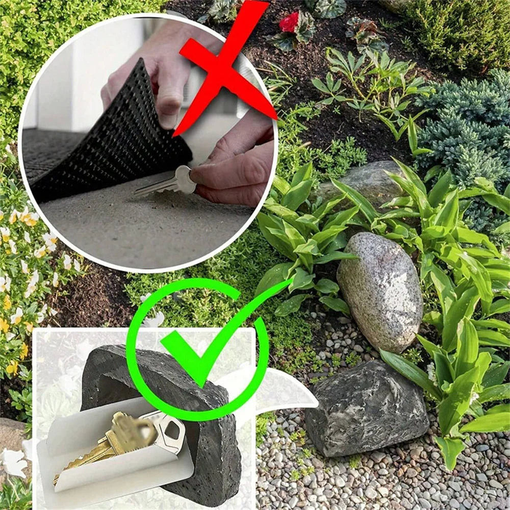 Discreet Outdoor Key Storage Solution