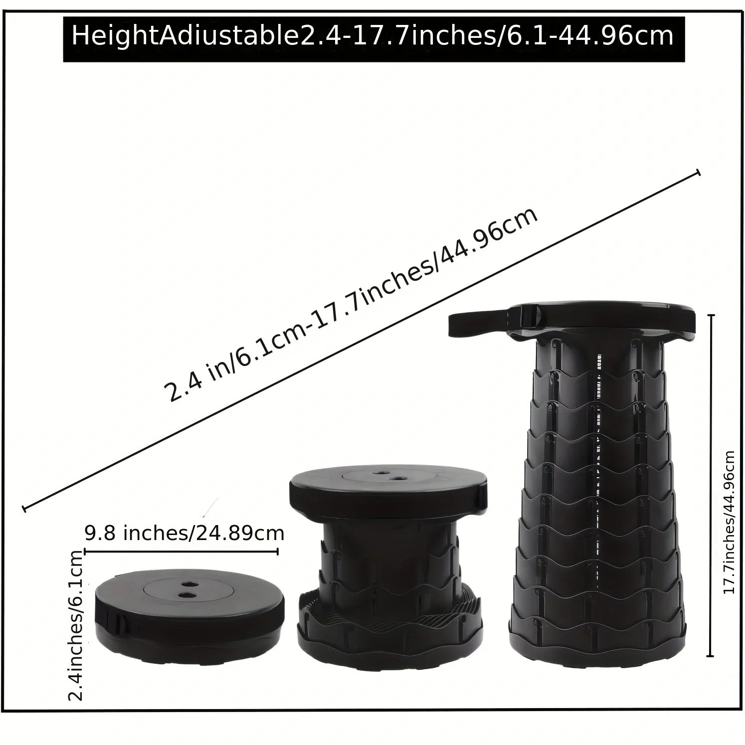 Compact Telescopic Seat – Your Ideal Outdoor Companion