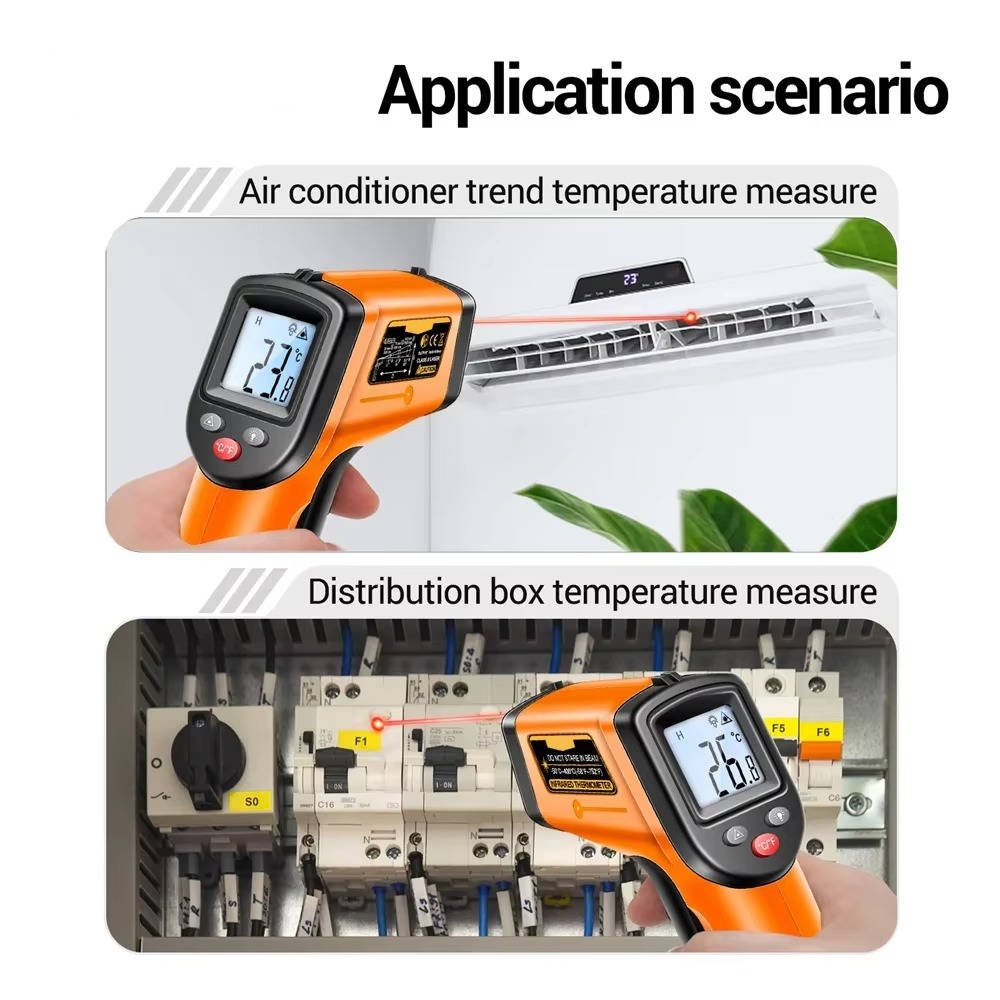 Precision Infrared Temperature Gun for Effortless Cooking