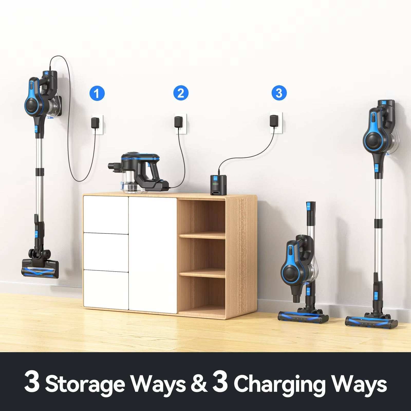 Wireless Home Cleaning Solution with Powerful Suction