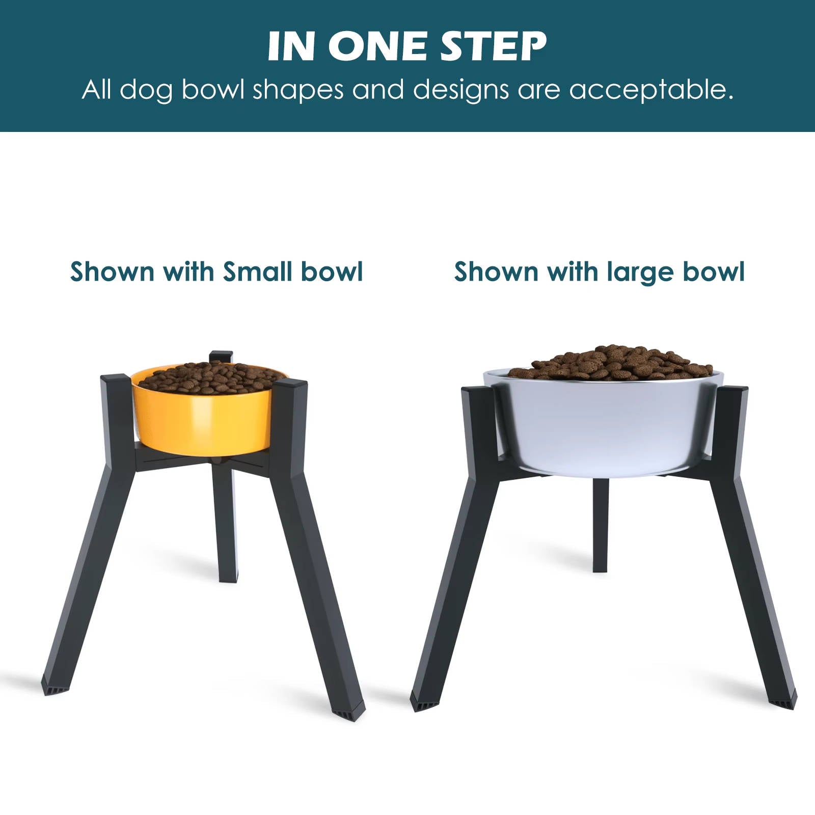 Adjustable Elevated Pet Feeding Station