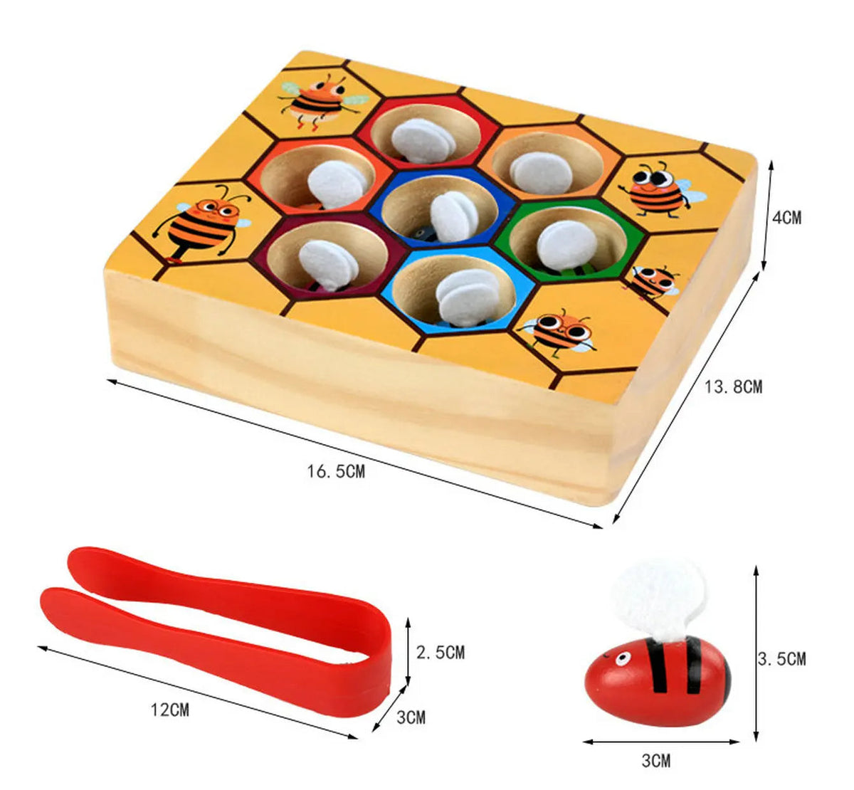 Colorful Hive Matching Game for Early Learners