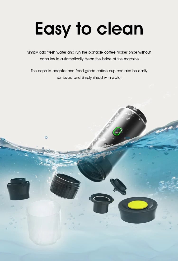 On-the-Go Coffee Brewer: Espresso Maker for Every Adventure